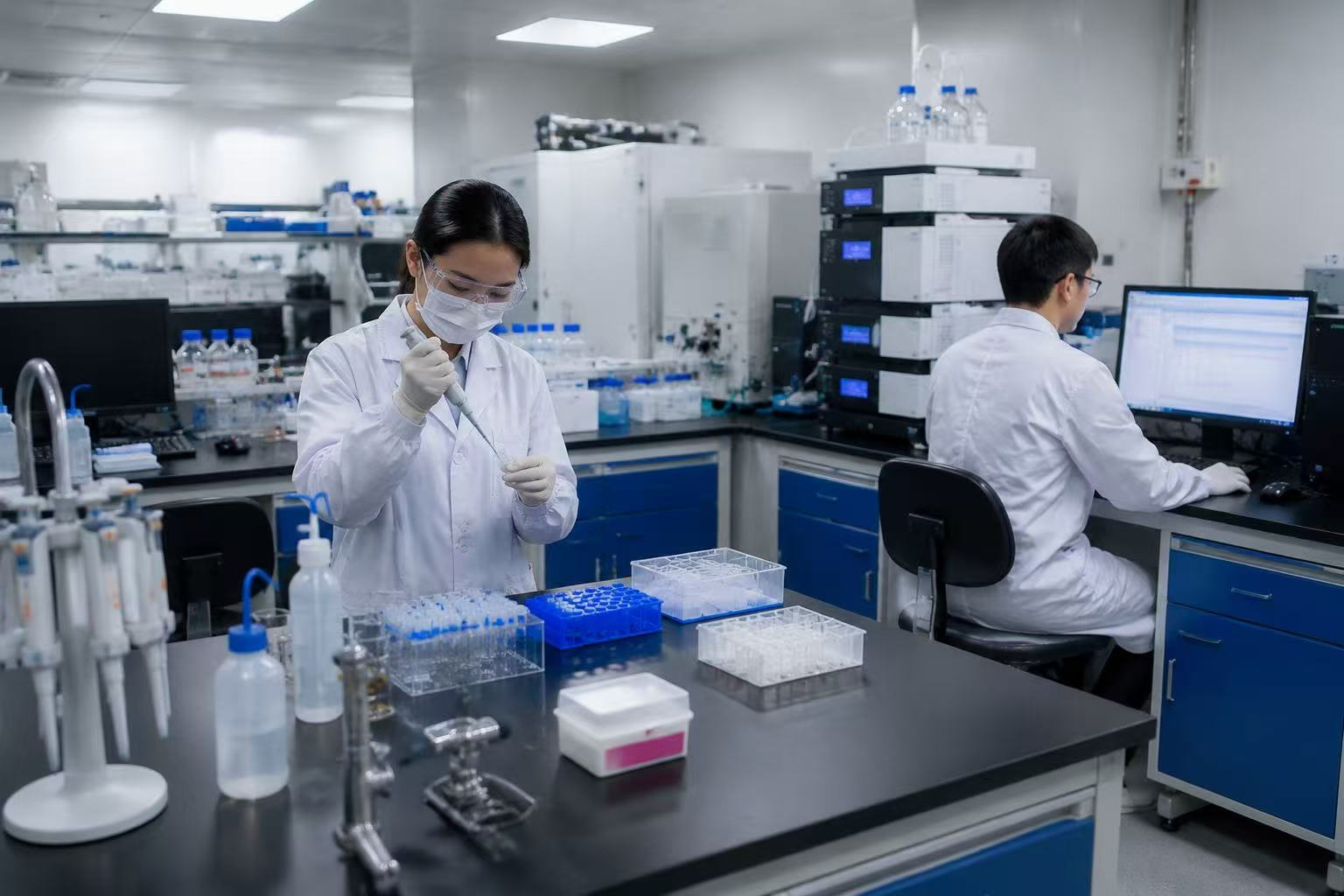 Laboratory showcase, image 1 of 4