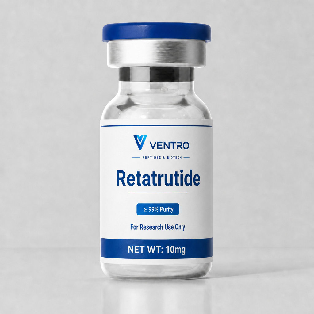Retatrutide research product presentation